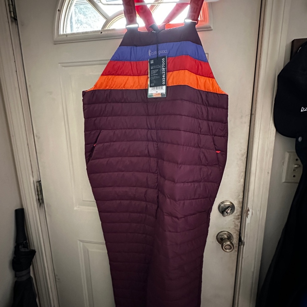 Cotopaxi snow suit jumper